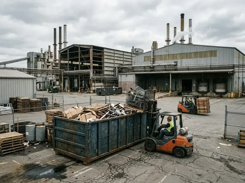 industrial-factory-scrap-conta-003 — frequently asked questions, Cheap Roll-off Dumpster Rentals in Pleasant Valley, MO